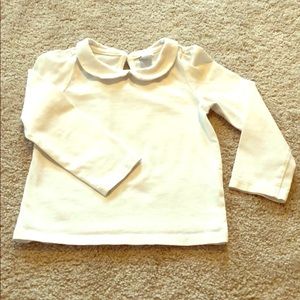 Jane and Jack white long sleeves shirt